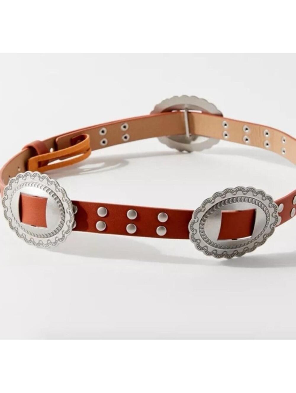 Studded Western Charm Boho Peasant Hipster Hip Stud Belt